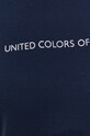 Хлопковая футболка United Colors of Benetton 3GA2E16A2.016 тёмно-синий