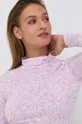 różowy Bimba Y Lola Longsleeve bawełniany