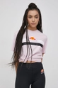 Ellesse bombažna majica roza