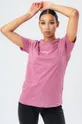 różowy Hype t-shirt bawełniany Damski