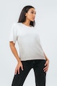 Hype t-shirt bawełniany ZWF.503 zielony AW21