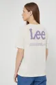 Lee T-shirt 50 % Bawełna, 50 % Modal