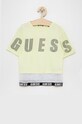 Detské tričko Guess s elastanom zelená J1YI04.K6YW1