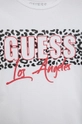 Guess T-shirt dziecięcy biały