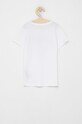 Dziewczynka Guess T-shirt bawełniany dziecięcy J73I56.K8HM0 biały