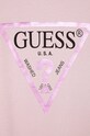 Dziewczynka Guess T-shirt bawełniany dziecięcy J73I56.K8HM0 różowy
