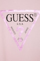 DÍVKA Dětské bavlněné tričko Guess J73I56.K8HM0 růžová