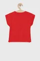 Guess - Dječja majica kratkih rukava crvena