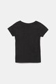 Детская хлопковая футболка Guess K73I56.K8HM0 чёрный SS22