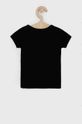 Dziewczynka Guess T-shirt bawełniany dziecięcy K73I56.K8HM0 czarny