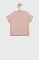 Дитяча бавовняна футболка Tommy Hilfiger рожевий