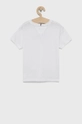 Tommy Hilfiger T-shirt bawełniany dziecięcy biały