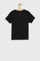 Дитяча бавовняна футболка Tommy Hilfiger чорний