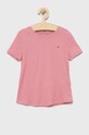 Tommy Hilfiger T-shirt dziecięcy pozostałe różowy KG0KG06174.4890