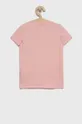 Guess T-shirt dziecięcy różowy