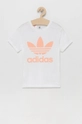 fehér adidas Originals gyerek pamut póló H35618 Lány