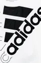 adidas T-shirt bawełniany dziecięcy GS2186 Materiał zasadniczy: 100 % Bawełna, Ściągacz: 95 % Bawełna, 5 % Elastan