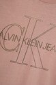 Dziewczynka Calvin Klein Jeans T-shirt bawełniany dziecięcy IG0IG01159.4890 IG0IG01159.4890 różowy