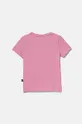 Дитяча бавовняна футболка Puma 587029 рожевий AW24