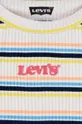 Παιδικό μπλουζάκι Levi's κίτρινο