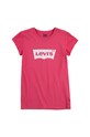 Dětské tričko Levi's kulatý růžová 3E4234.CO.G