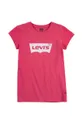 розовый Детская футболка Levi's Для девочек