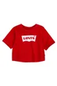 красный Детская футболка Levi's Для девочек