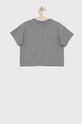Champion T-shirt bawełniany dziecięcy 404232 404232 szary AW21