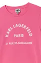 Karl Lagerfeld T-shirt bawełniany dziecięcy Z15T59.102.108 100 % Bawełna