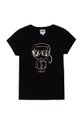 Karl Lagerfeld - T-shirt dziecięcy Z15330.114.150 czarny