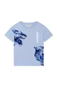 modrá Detské tričko Kenzo Kids Dievčenský