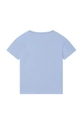 Kenzo Kids T-shirt dziecięcy niebieski