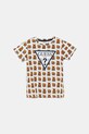 Детская футболка Guess узор белый H1YT00.K6YW1