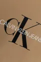 Calvin Klein Jeans T-shirt bawełniany dziecięcy IU0IU00068.4890 beżowy