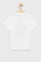 Дитяча бавовняна футболка adidas Originals H25246 білий AW21