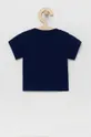 Дитяча бавовняна футболка adidas Originals темно-синій