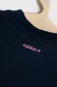 tmavomodrá Detské bavlnené tričko adidas Originals H22644