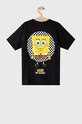Fiú Vans gyerek póló x Spongebob VN0A5FNRZAX1 fekete