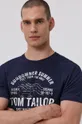 tmavomodrá Tričko Tom Tailor