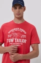 pomarańczowy Tom Tailor T-shirt bawełniany