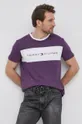 Tommy Hilfiger t-shirt lila