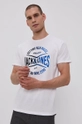 biały Jack & Jones T-shirt bawełniany