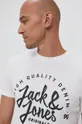 biały Jack & Jones T-shirt