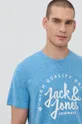turkusowy Jack & Jones T-shirt