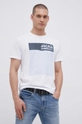 biały Jack & Jones T-shirt bawełniany