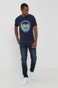 Jack & Jones T-shirt bawełniany granatowy