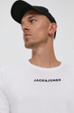 biały Jack & Jones T-shirt bawełniany