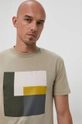 zielony Premium by Jack&Jones T-shirt bawełniany