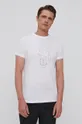 biały Karl Lagerfeld T-shirt 511224.755081 Męski
