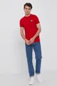 czerwony Karl Lagerfeld T-shirt 512221.755027